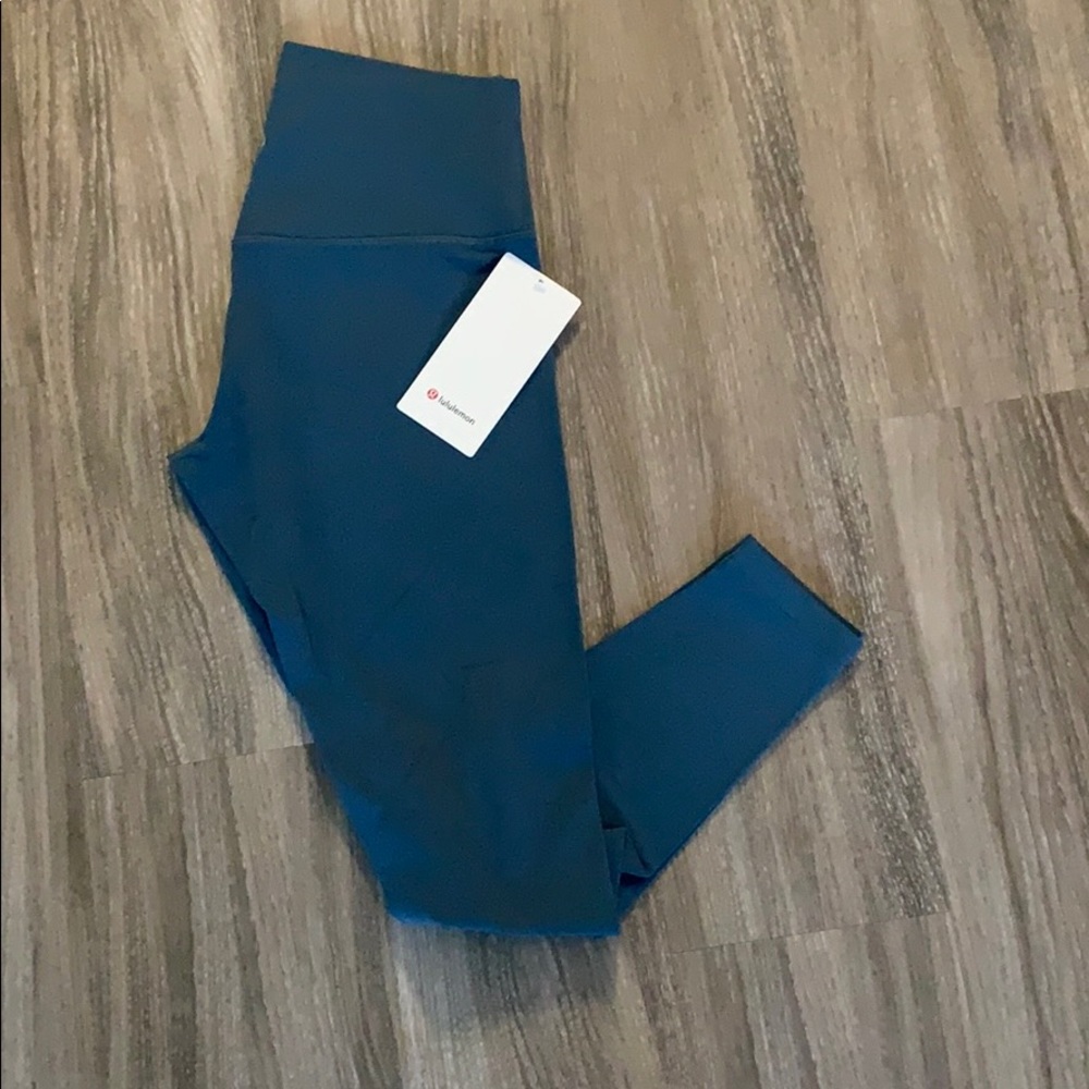 Lululemon Align 28” Petrol Blue NWT